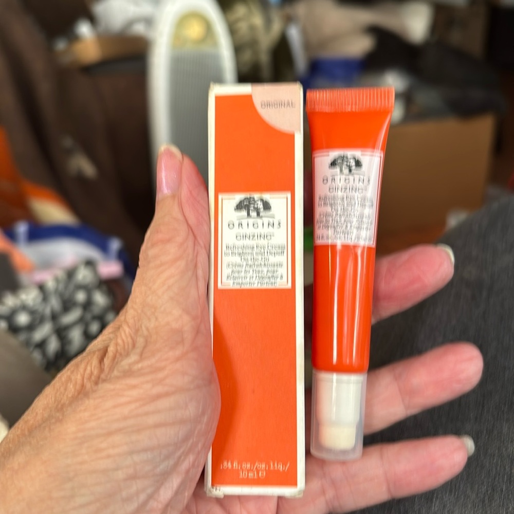 Origins ginzing Refreshing eye cream 0.34 oz/10ml. New in Box!